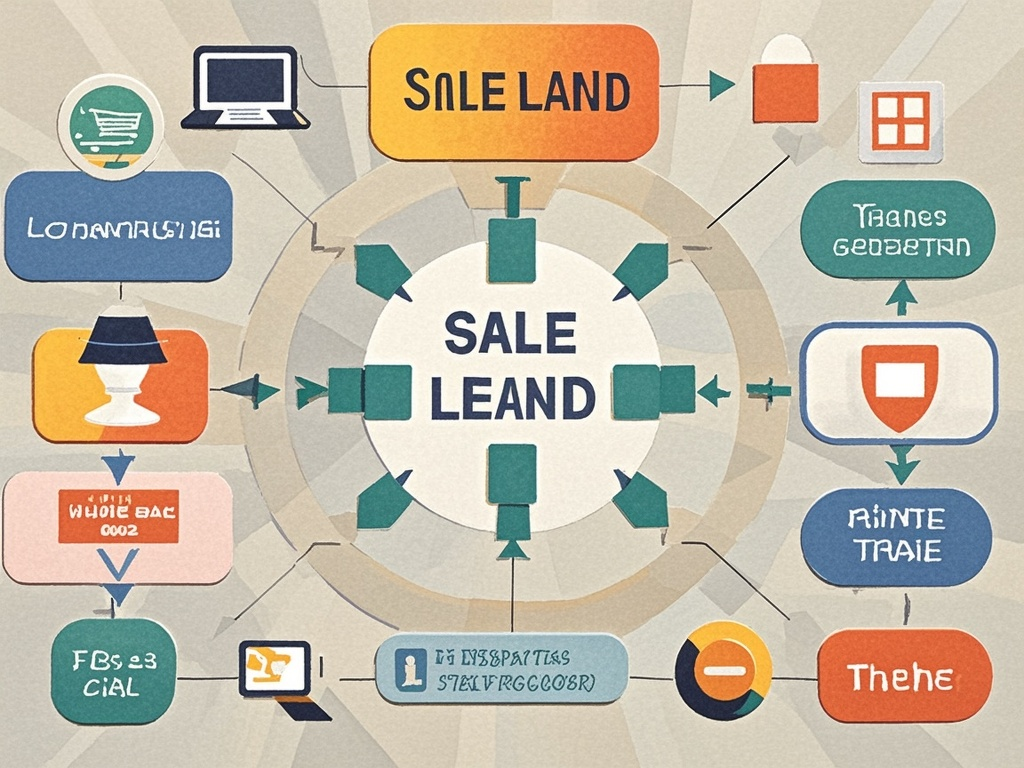 销售流程优化示意图