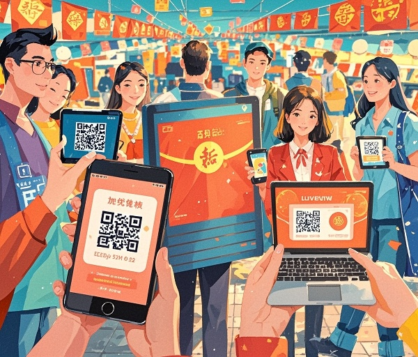 撒播飞轮：扫码得红包→分享赚积分→兑换特权→裂变新用户